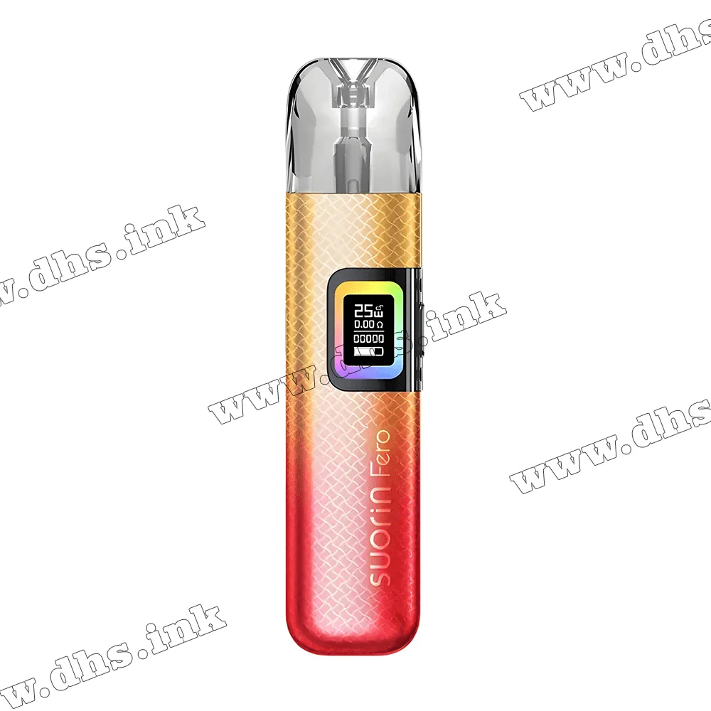 Багаторазова електронна сигарета - Suorin Fero Pod Kit 1000 мАч (Tequila Orange)